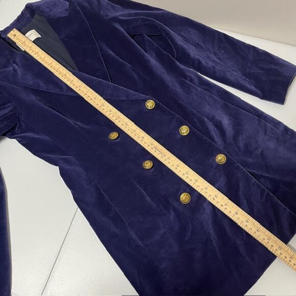Aritzia Babaton Pelli Velvet Blazer Dress Size 6 - Picture 10 of 16